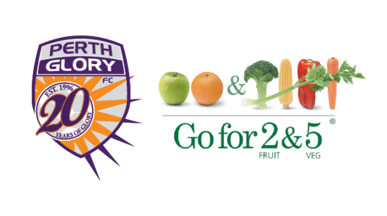 Perth Glory teams up with “Go for 2&5”