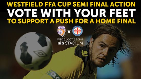 Glory makes bid to host FFA Cup Final