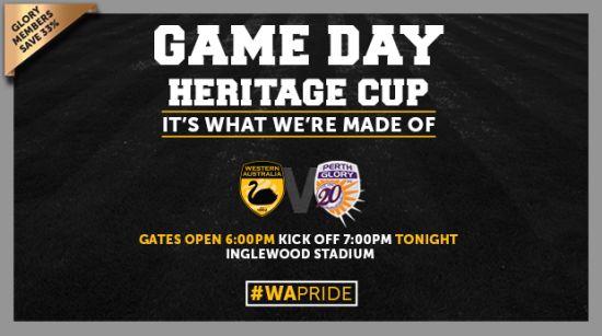 Game on for Glory in Heritage Cup clash