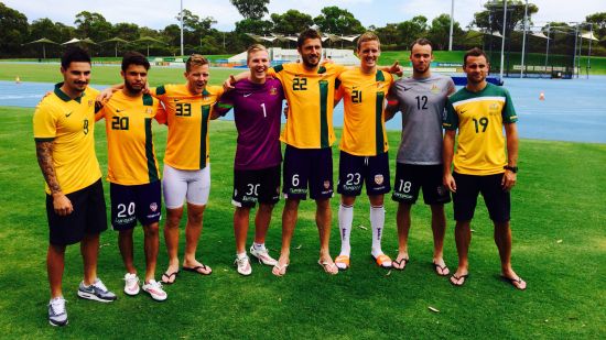 Glory go Green and Gold for Socceroos