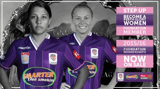 Perth Glory Women:Become a Foundation Member today!