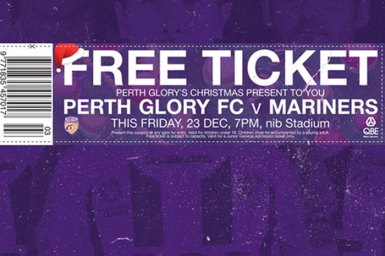Perth Glory’s Christmas Present to you