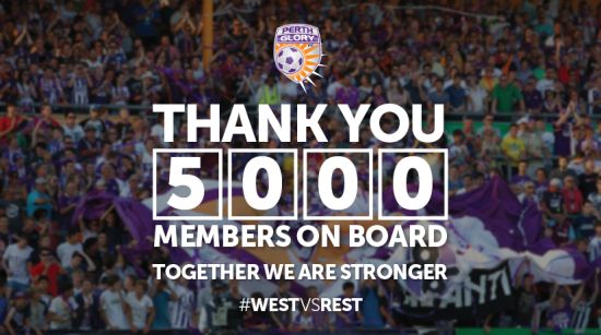 5000 members back on board!