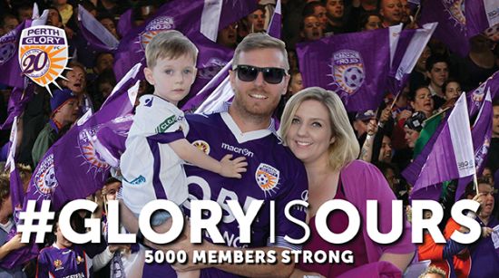 Glory on track to hit record memberships