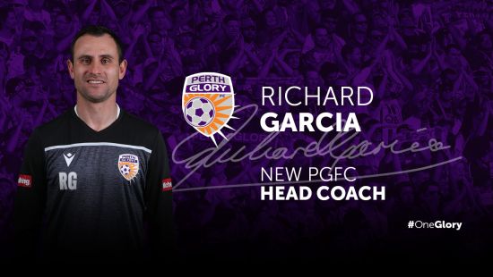 Richard Garcia appointed new Glory Head Coach