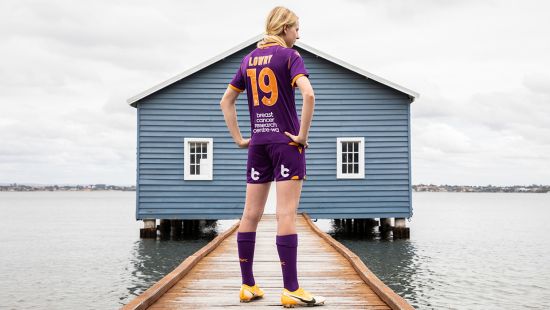 Glory partners with Breast Cancer Research Centre – WA for W-League 2020/21 Season