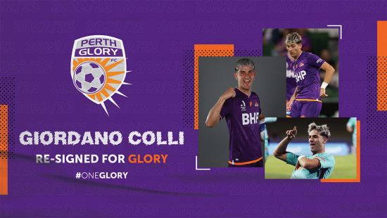 Rising star Colli re-signs for a further two years