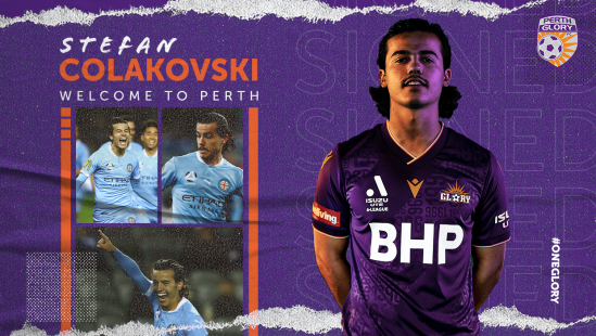Glory swoop for exciting young forward